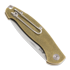 GiantMouse ACE Farley Slipjoint kääntöveitsi, Brass