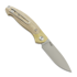 Сгъваем нож GiantMouse ACE Farley V2 Slipjoint Bolstered - Natural Canvas Micarta