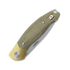 GiantMouse ACE Farley V2 Slipjoint összecsukható kés, green micarta