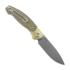 GiantMouse ACE Farley V2 Slipjoint összecsukható kés, green micarta