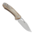 Складной нож GiantMouse ACE Grand Natural Canvas Micarta