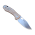 Coltello pieghevole GiantMouse ACE Grand Natural Canvas Micarta