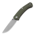 GiantMouse ACE Iona Aluminum sulankstomas peilis, žalia
