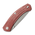 GiantMouse ACE Iona V2 Red Linen Micarta kääntöveitsi