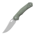 Складной нож GiantMouse ACE Jutland, green canvas micarta