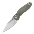 Couteau pliant GiantMouse ACE Nazca Green Canvas Micarta