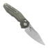 Couteau pliant GiantMouse ACE Nazca Green Canvas Micarta