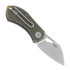 GiantMouse ACE Nibbler Green Canvas Micarta