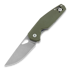 GiantMouse ACE Nimbus Green G10 sulankstomas peilis