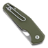 GiantMouse ACE Nimbus Green G10 sulankstomas peilis