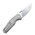 GiantMouse ACE Nimbus V2 Green Canvas Micarta sulankstomas peilis