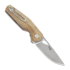 GiantMouse ACE Nimbus V2 Natural Canvas Micarta 折叠刀