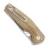 Складной нож GiantMouse ACE Nimbus V2 Natural Canvas Micarta
