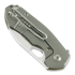GiantMouse ACE Riv sulankstomas peilis, green canvas micarta