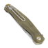 GiantMouse ACE Sonoma V2 Green Canvas Micarta kääntöveitsi