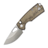 GiantMouse - ACE Tipsy Green Canvas Micarta