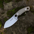 GiantMouse GMF1 XL Green Canvas Micarta 刀