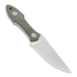 GiantMouse GMF3 Green Canvas Micarta kniv