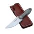 GiantMouse GMF3 Green Canvas Micarta kniv