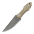 GiantMouse GMF3 Natural Canvas Micarta kniv