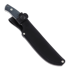 GiantMouse GMF4 Double Black Canvas Micarta puukko
