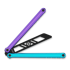 Glidr Antarctic 2 balisong trainer, blurple