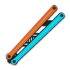 Тренировочный балисонг Glidr Antarctic 2, fire & ice