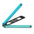 Glidr Antarctic 2 balisong trainer, lagoon