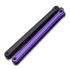 Glidr Antarctic 2 balisong trainer, purple rain