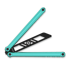 Glidr Antarctic 2 balisong trainer, seafoam