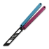 Тренировочный балисонг Glidr Arctic 2 Tumbled, Cotton Candy