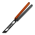 Glidr Arctic 2 Tumbled balisong trainer, Desert Dust