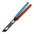 Balisong trainer Glidr Arctic 2 Tumbled, Fire and Ice