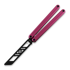 Тренировочный балисонг Glidr Arctic 2 Tumbled, Flamingo Pink