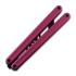 Тренировочный балисонг Glidr Arctic 2 Tumbled, Flamingo Pink