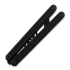 Balisong trainer Glidr Arctic 2 Tumbled, Obsidian