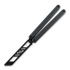 Glidr Arctic 2 Tumbled balisong trainer, Rhino Grey