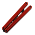 Тренировочный балисонг Glidr Arctic 2 Tumbled, Ruby