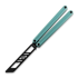 Glidr Arctic 2 Tumbled balisong trainer, Seafoam