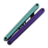 Тренировочный балисонг Glidr Arctic 2 Tumbled, Tealberry