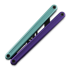Balisong trainer Glidr Arctic 2 Tumbled, Tealberry