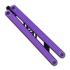 Glidr Arctic balisong trainer, dragon purple
