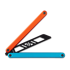 Balisong trainer Glidr Arctic, fire & ice