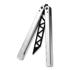 Glidr Original 2 balisong trainer, silver
