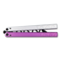 Glidr Original 2 balisong trainer, silver musk