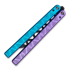 Glidr Original 4 Blurple balisong trainer