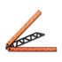 Тренировочный балисонг Glidr Original 4 Desert Orange
