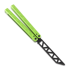 Glidr Original 4 Lime Green balisong trainer