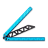 Glidr Original 4 Sky Blue balisong trainer