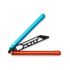 Glidr Sahara balisong trainer, fire & ice